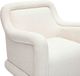 TOV Furniture Charli Off-White Swivel Chair-5