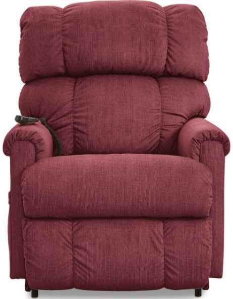 La-Z-Boy® Pinnacle Platinum Sangria Power Lift Recliner-1