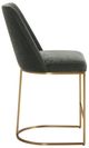Uttermost® Hanni Charcoal Counter Stool-3