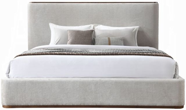 ACME Furniture Orane Gray Queen Upholstered Panel Bed-3