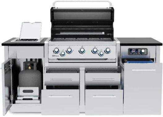 Broil King Imperial™ QS 590i 79" Stainless Steel Liquid Propane Kitchen Kit-1