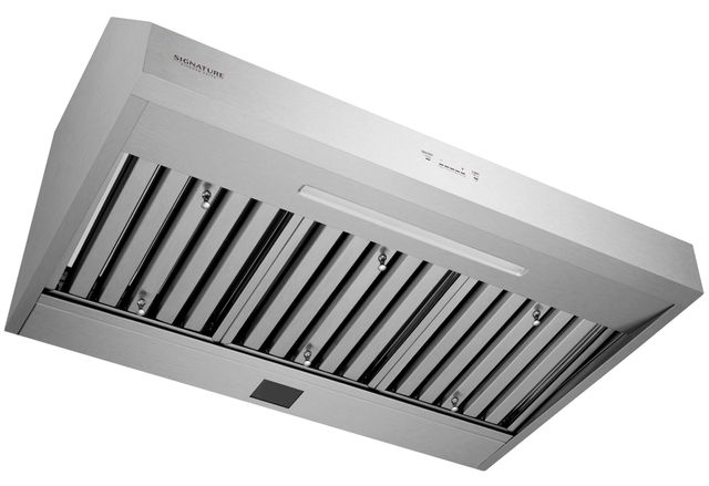 Signature Kitchen Suite 48" Stainless Steel Pro Style Wall Hood-3