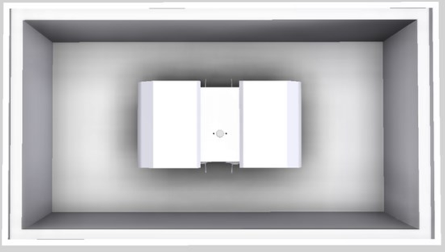 Vent-A-Hood® Designer Series 54" White Island Range Hood-2