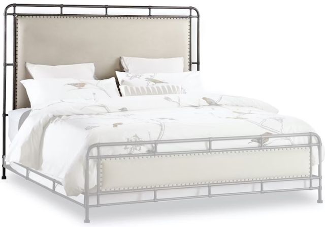 Hooker® Furniture Studio Angel Oatmeal/Rustic Chic Queen Upholstered Bed-1