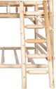 Best Craft Furniture W41 White Cedar Queen Over Queen Bunk Bed-2