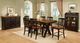 TEI Quinton Black/Pecan 24" Counter Stool-1
