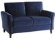 Mazin Furniture Dunleith 2 Piece Blue Sofa/Loveseat Set-2