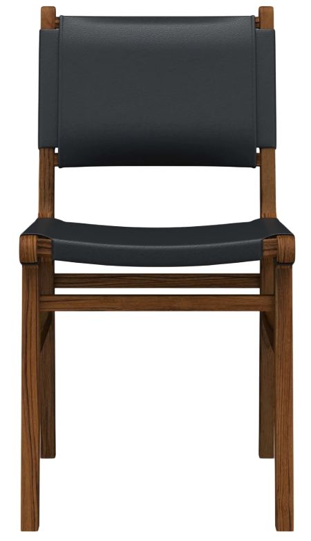 Bramble Logan Leather Dining Chair-1