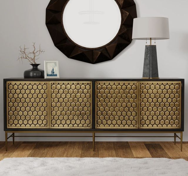 Parker House® Cairo Rich Coffee Bean 80" Console-1