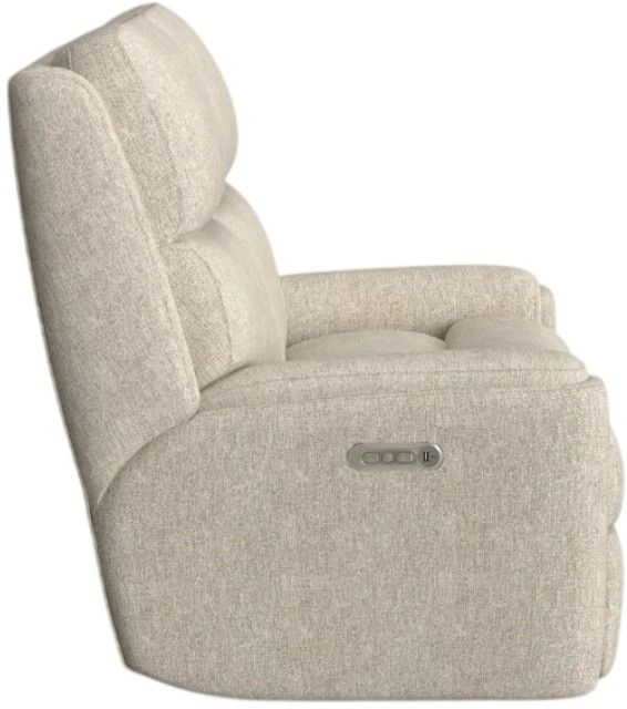 Flexsteel® Customizable Rio Power Reclining Loveseat with Power Headrests-4