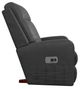 La-Z-Boy® Finley Onyx Leather Power Rocking Recliner with Headrest and Lumbar-3