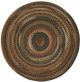Capel Rugs Homecoming Chestnut Brown 8'6" Round Rug-0