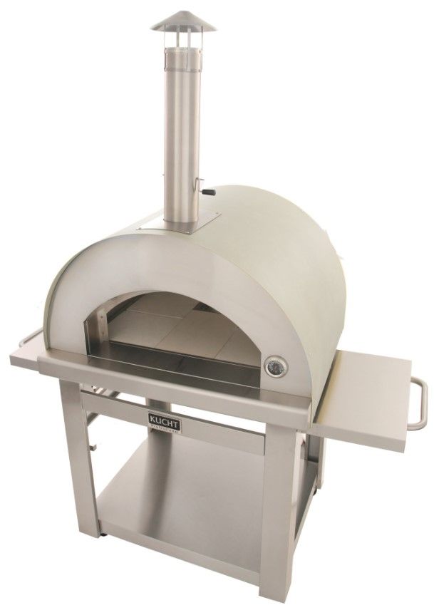 Kucht Professional Venice 39" Stainless Steel Outdoor Pizza Oven-4