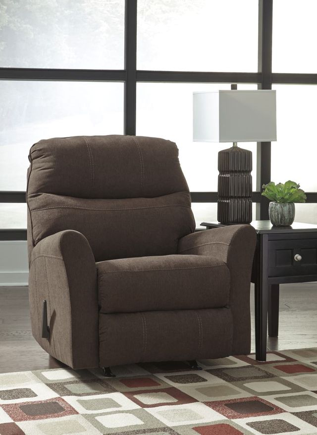 Benchcraft® Maier Walnut Recliner-3