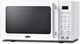 Summit® 0.7 Cu. Ft. White Countertop Microwave with USB Ports and Allocator-1