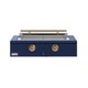 Caliber™ Rockwell Social 42" 2-Burner Cobalt Built-In Liquid Propane Grill with Brass Hardware-0