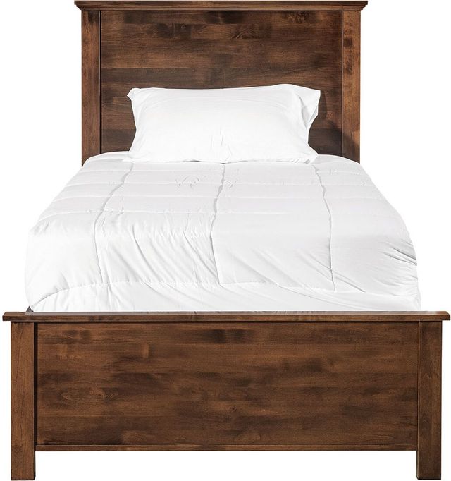 Archbold Furniture Customizable Portland Twin Plank Storage Bed-1
