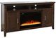 Jofran Inc. Urban Icon Merlot Electric Fireplace Media Console-0