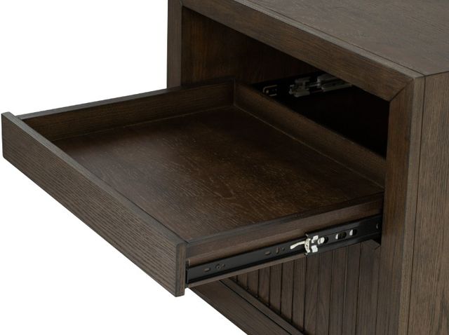 Flexsteel® Athens Chocolate Brown Open Nightstand-4