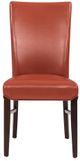 New Pacific Direct Milton Pumpkin Bonded Leather Chair-1