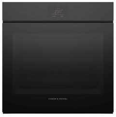 Fisher & Paykel Series 11 Minimal 24" Black Glass Steam Oven