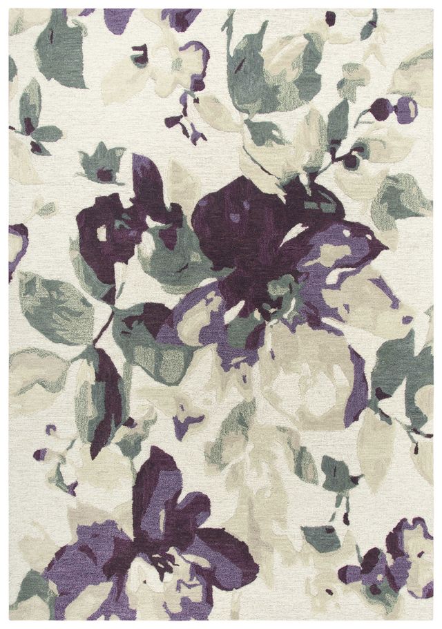 Rizzy Home Connie Post Beige/Charcoal 8' x 10' Rug-0
