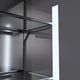 ZLINE 36" 19.6 Cu. Ft. White Matte Built-In French Door Refrigerator with Graphite Gray Interior-4