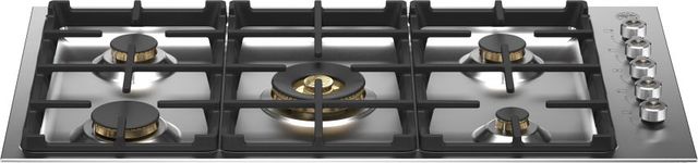 Table de cuisson au gaz de 36 po Bertazzoni® Professional - Acier inoxydable