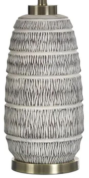 Stylecraft Aswan Beige/Bronze/Gray Table Lamp-2