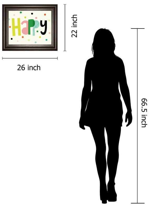 Classy Art Happy by Sophie Ledesma Wall Art -2