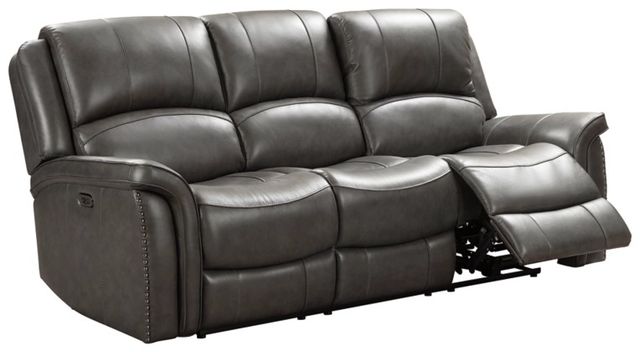 Signature Design by Ashley® Gaspar Gray Power Reclining Sofa-1