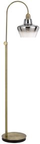 Cal® Lighting & Accessories Duxbury Antique Brass Floor Lamp-0