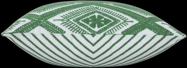 Signature Design by Ashley® Bellvale Green/White Pillow-2