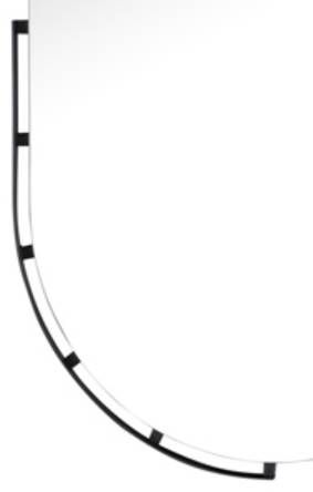 Signature Design by Ashley® Valkings Black Accent Mirror-1