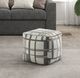 Homelegance® Easley Beige/Brown/Gray Pouf-1