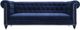 TOV Furniture Hanny Navy Velvet Sofa-1