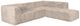 Furniture of America® Nappi Taupe L-Shape Sofa Sectional-0