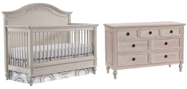 Westwood Design Viola 2-Piece Lace Nursery Bedroom Set-0