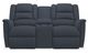 La-Z-Boy® Murray Navy Power Reclining Loveseat with Headrest and Console-0