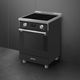 Smeg Professional 24" Matte Black Pro Style Induction Range-3