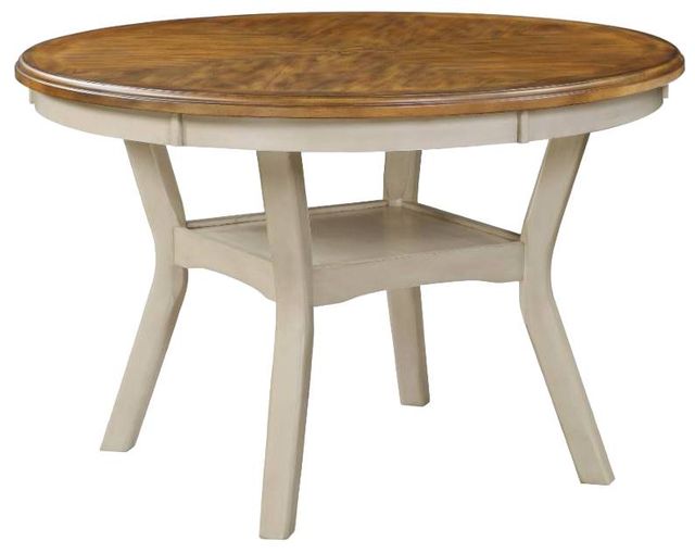 New Classic® Home Furnishings Mitchell 5-Piece Bisque/Brown Dining Set-2