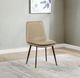 Coaster® Ortega 2-Piece Tan Upholstered Dining Side Chair Set-1