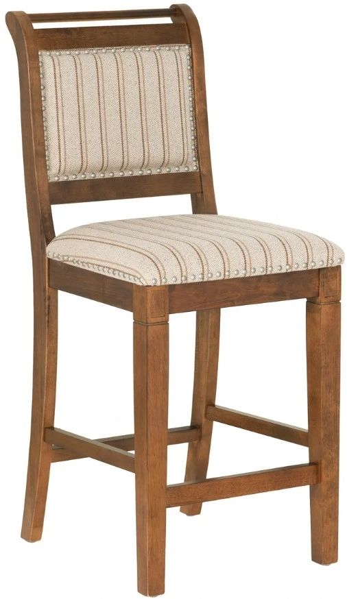 Linon Emerson Cherry Counter Stool-0