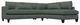 La-Z-Boy® Emric 2-Piece Ocean Right Arm Facing Chaise Sectional-0