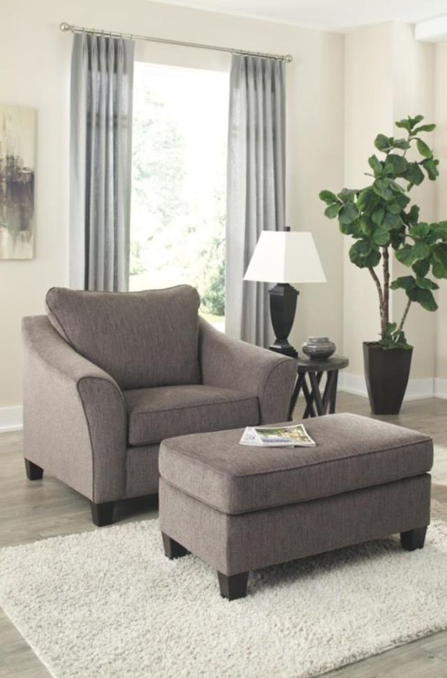 Signature Design by Ashley® Nemoli 2-Piece Slate Living Room Chair Set-3