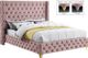 Meridian Furniture Savan Pink King Bed-0
