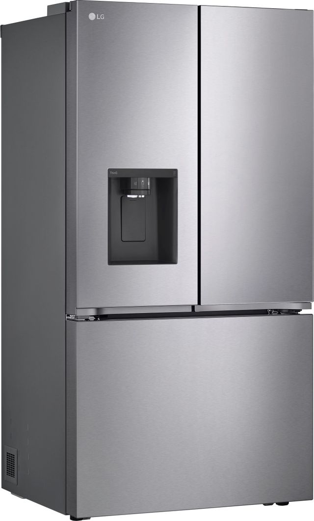 LG 36" 25.5 Cu. Ft. Stainless Steel Look Counter Depth French Door Refrigerator-2
