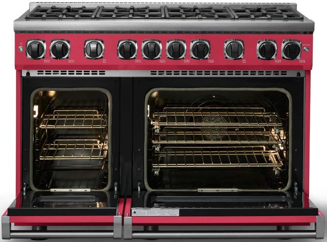 Viking® 7 Series 48'' Valentine Pro Style Natural Gas Range-1