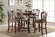 New Classic® Home Furnishings Bixby 5-Piece Espresso Counter Dining Set-1
