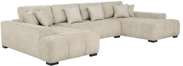 Coaster® Cannella 3-Piece Beige U-Shaped Sectional Sofa-0